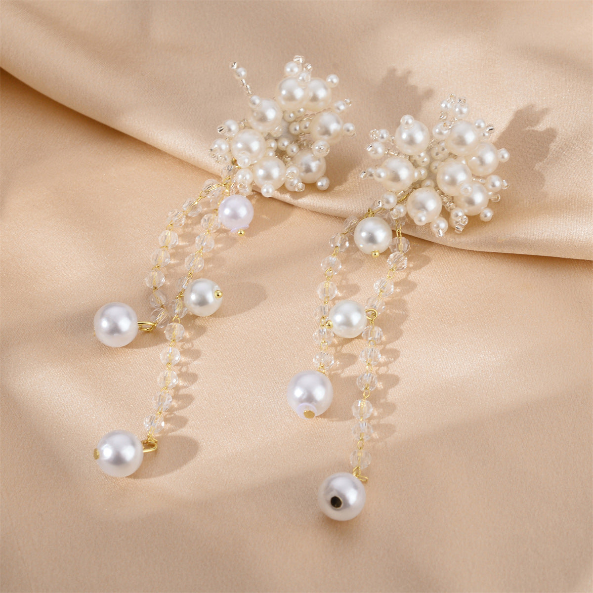 Delicate Artisan Pearl Earring