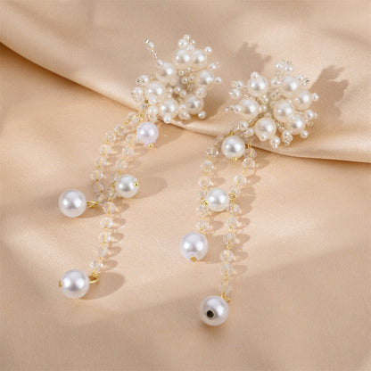 Delicate Artisan Pearl Earring