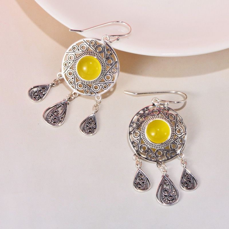 Beautiful Silver Earring with Unique Style