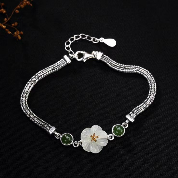 Delicate Artisan Silver Bracelet