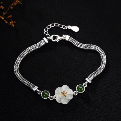 Delicate Artisan Silver Bracelet