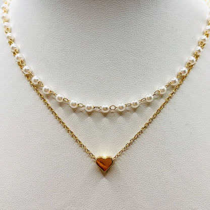 Delicate Artisan Pearl Necklace
