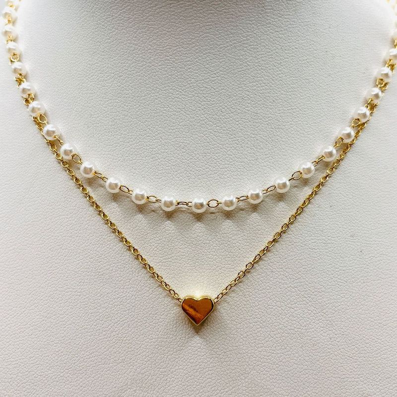 Delicate Artisan Pearl Necklace