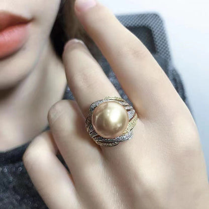 Vintage Handmade Pearl Ring