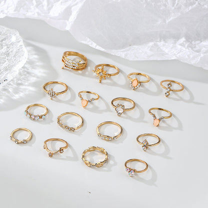 Beautiful Gold Set with Unique Style