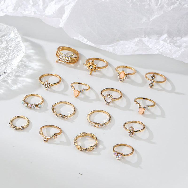 Beautiful Gold Set with Unique Style