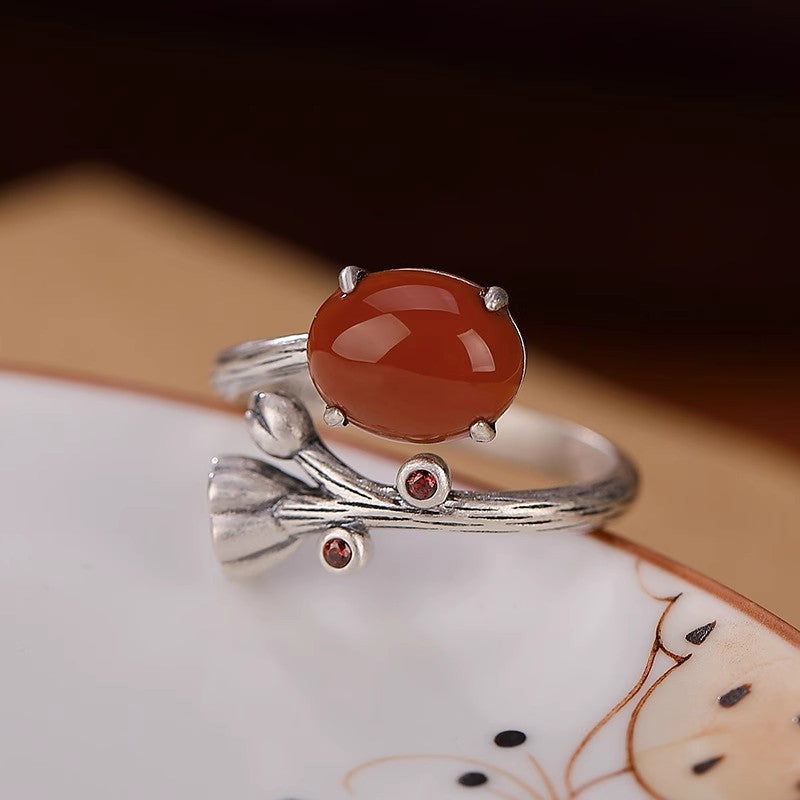 Delicate Artisan Silver Ring