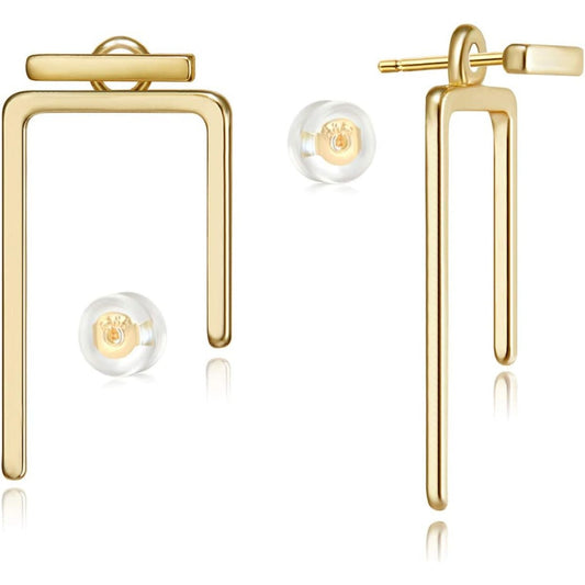 Vintage Handmade Gold Earring