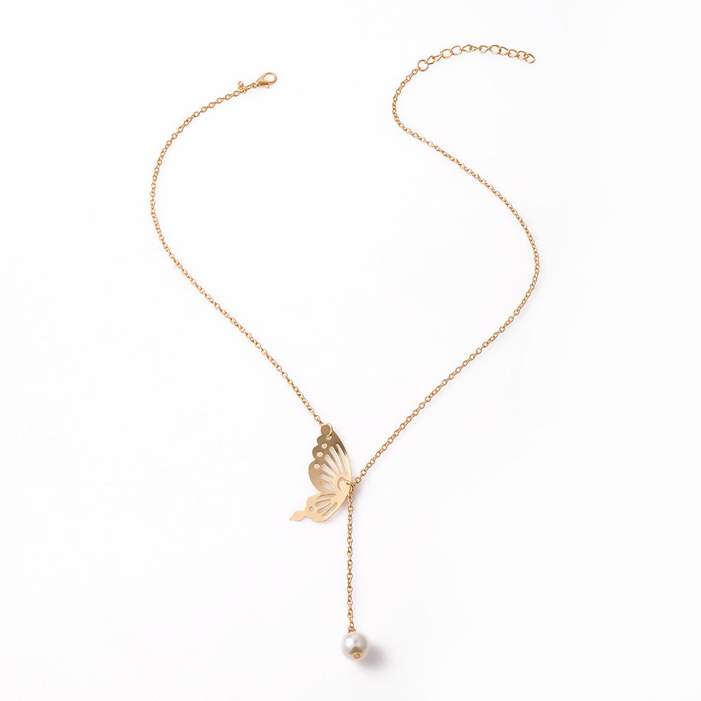 Beautiful Gold Necklace with Unique Style