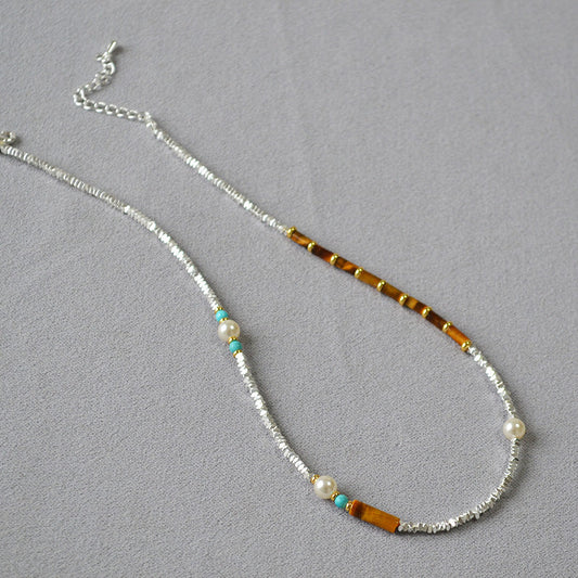 Classic Silver Necklace with Timeless Appeal