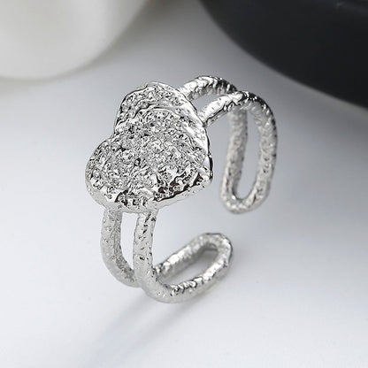 Delicate Artisan Silver Ring