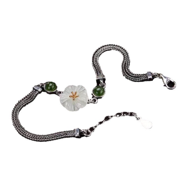 Delicate Artisan Silver Bracelet