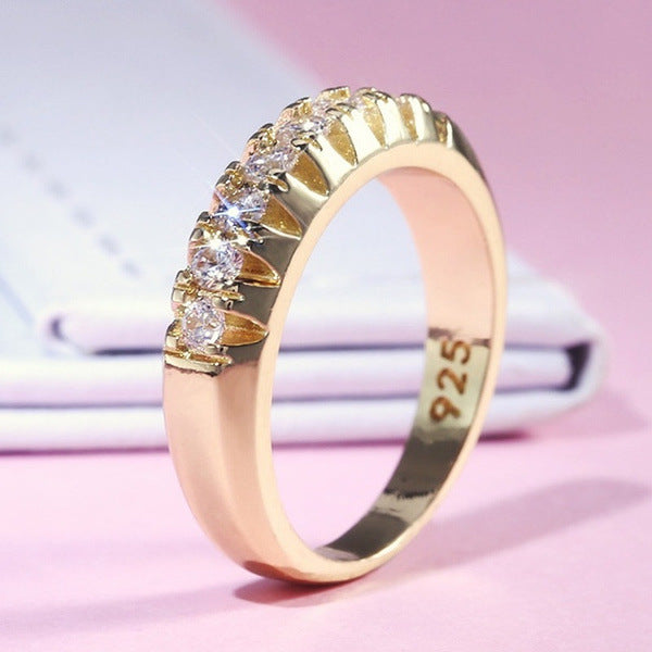 Delicate Artisan Gold Ring