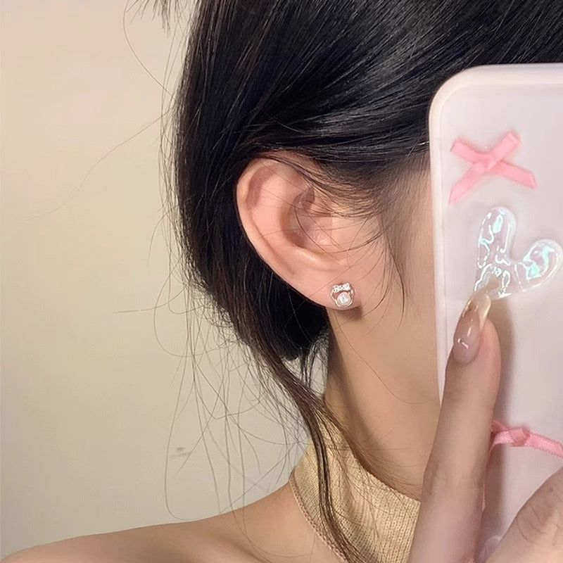 Delicate Artisan Pearl Earring