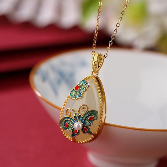 Vintage Handmade Gold Pendant