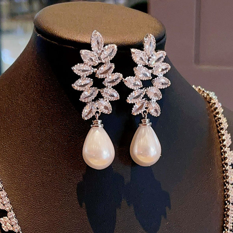 Delicate Artisan Pearl Earring