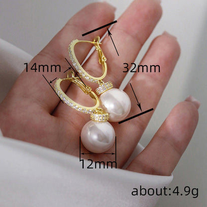 Vintage Handmade Pearl Earring