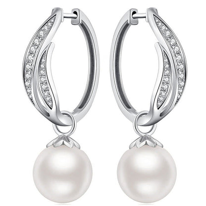 Beautiful Pearl Earring with Unique Style