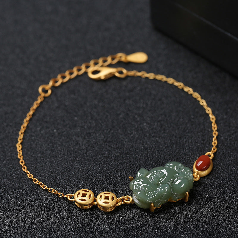 Beautiful Silver Bracelet with Unique Style