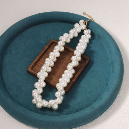 Vintage Handmade Pearl Necklace