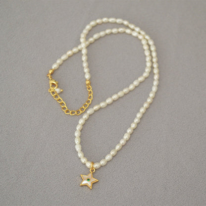 Vintage Handmade Pearl Necklace