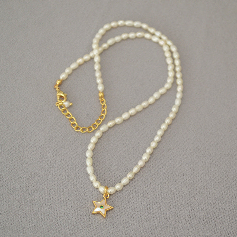 Vintage Handmade Pearl Necklace