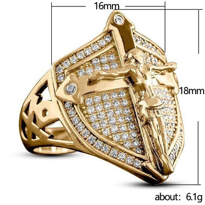 Beautiful Gold Ring with Unique Style