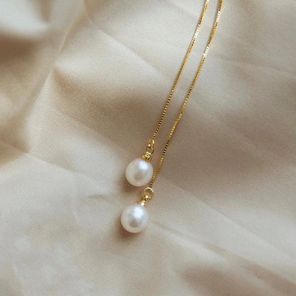 Delicate Artisan Pearl Earring
