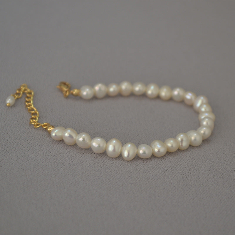 Vintage Handmade Pearl Bracelet