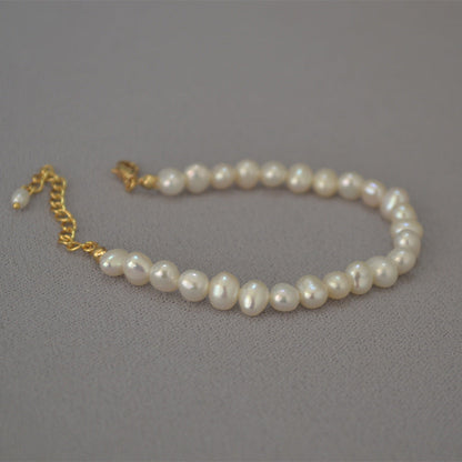 Vintage Handmade Pearl Bracelet