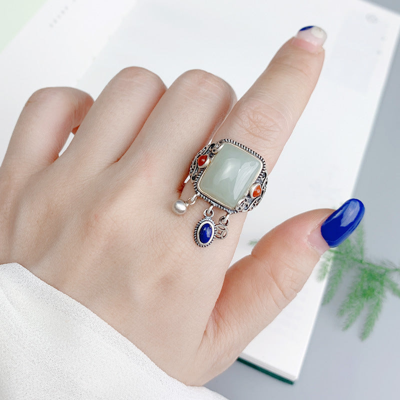 Beautiful Silver Ring with Unique Style