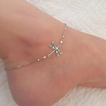 Beautiful Pearl Anklet with Unique Style