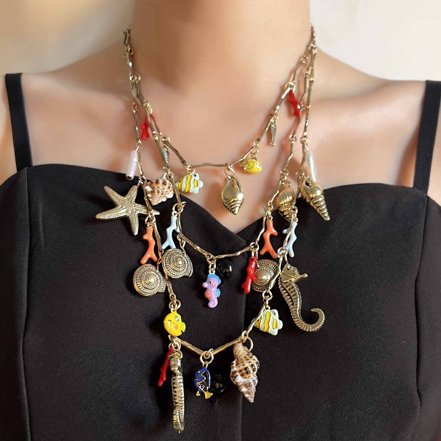 Vintage Handmade Pearl Necklace