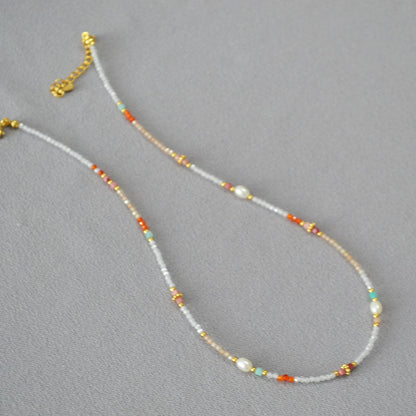 Beautiful Pearl Necklace with Unique Style