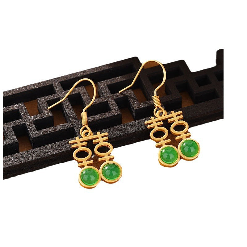 Beautiful Gold Earring with Unique Style