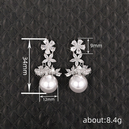 Beautiful Pearl Earring with Unique Style