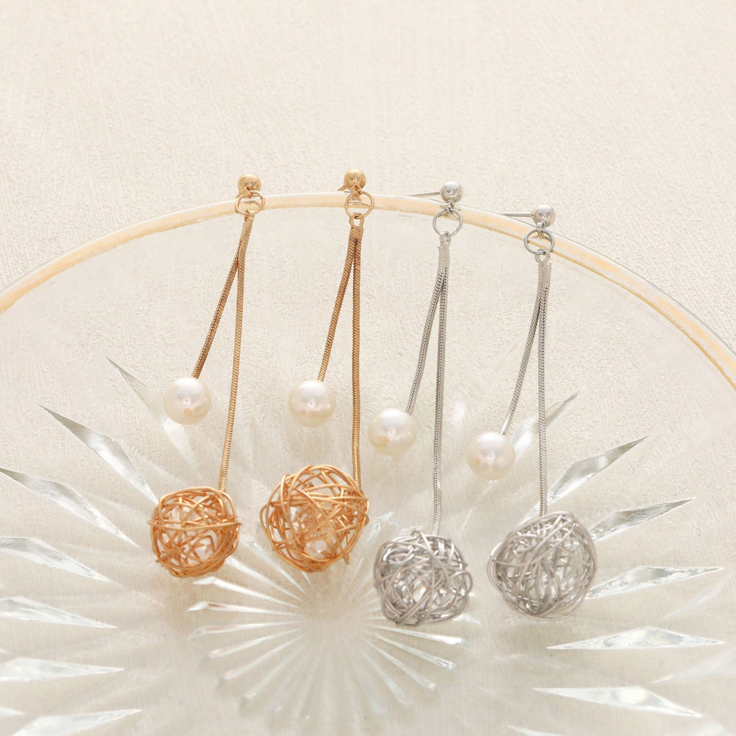 Vintage Handmade Pearl Earring