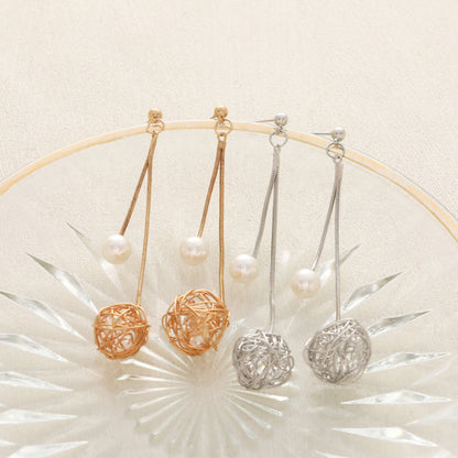 Vintage Handmade Pearl Earring