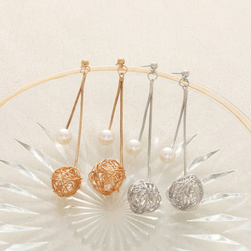 Vintage Handmade Pearl Earring