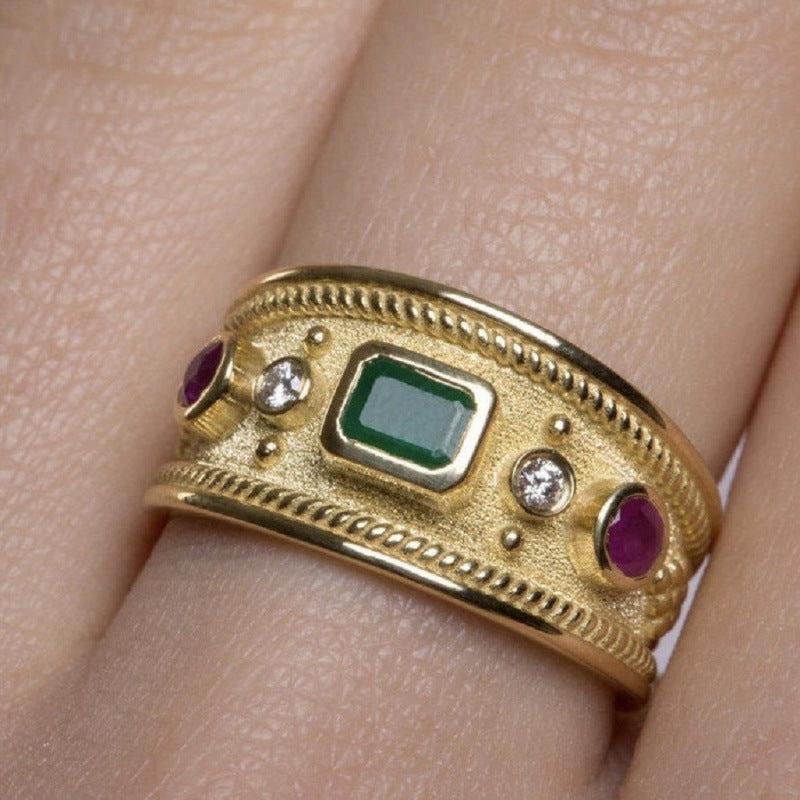Beautiful Gold Ring with Unique Style