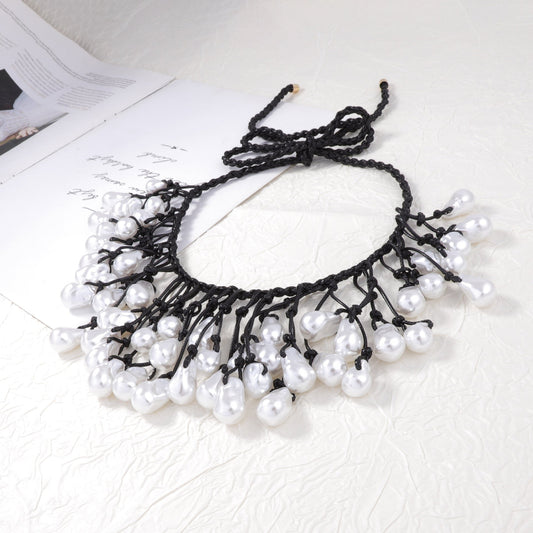 Vintage Handmade Pearl Necklace