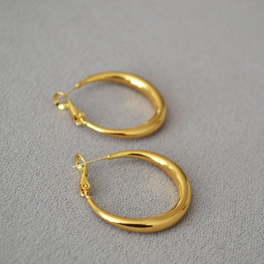Vintage Handmade Silver Earring