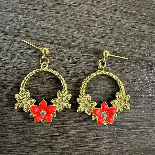 Romantic Gold Earring for Special Moments