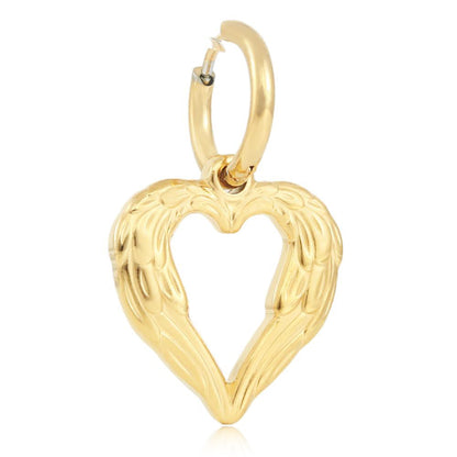 Vintage Handmade Gold Earring