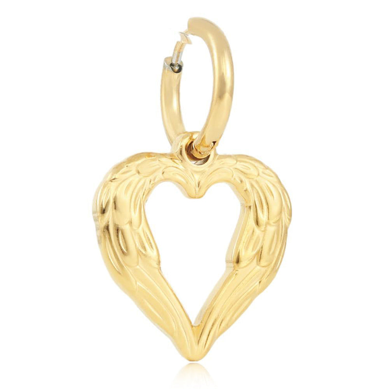 Vintage Handmade Gold Earring