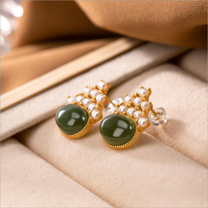 Vintage Handmade Gold Earring