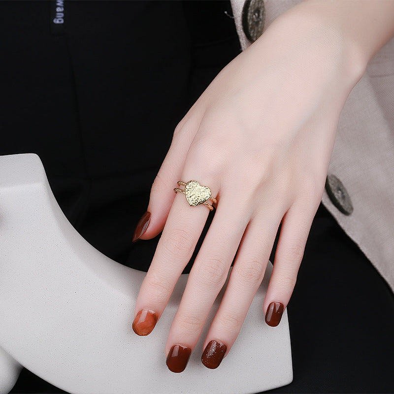 Delicate Artisan Silver Ring