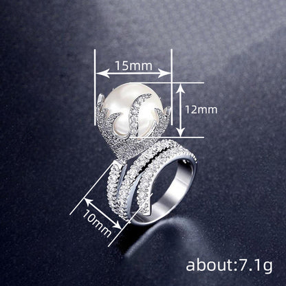 Classic Pearl Ring with Timeless Appeal
