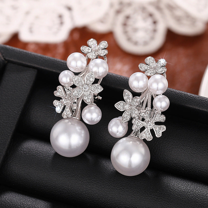Delicate Artisan Pearl Earring