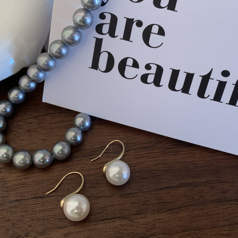 Delicate Artisan Pearl Earring